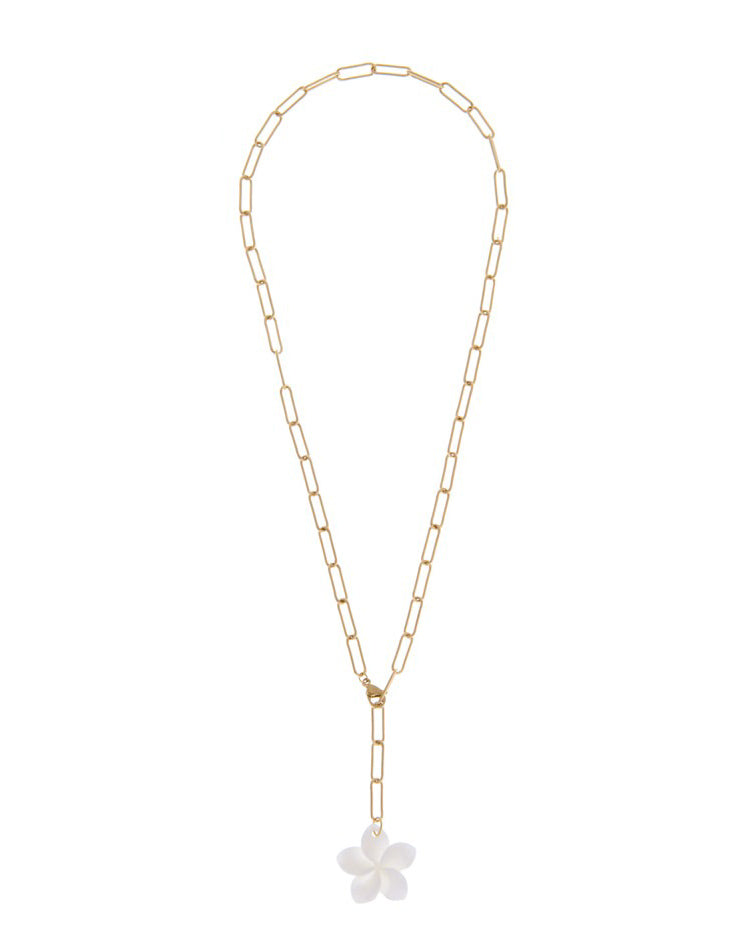 Collar flor Nacar