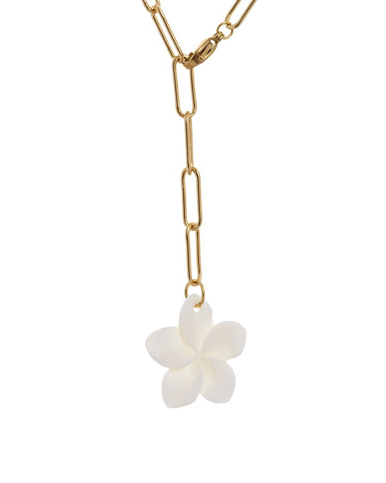 Collar flor Nacar