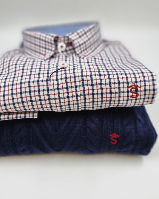 Camisa cuadros solera