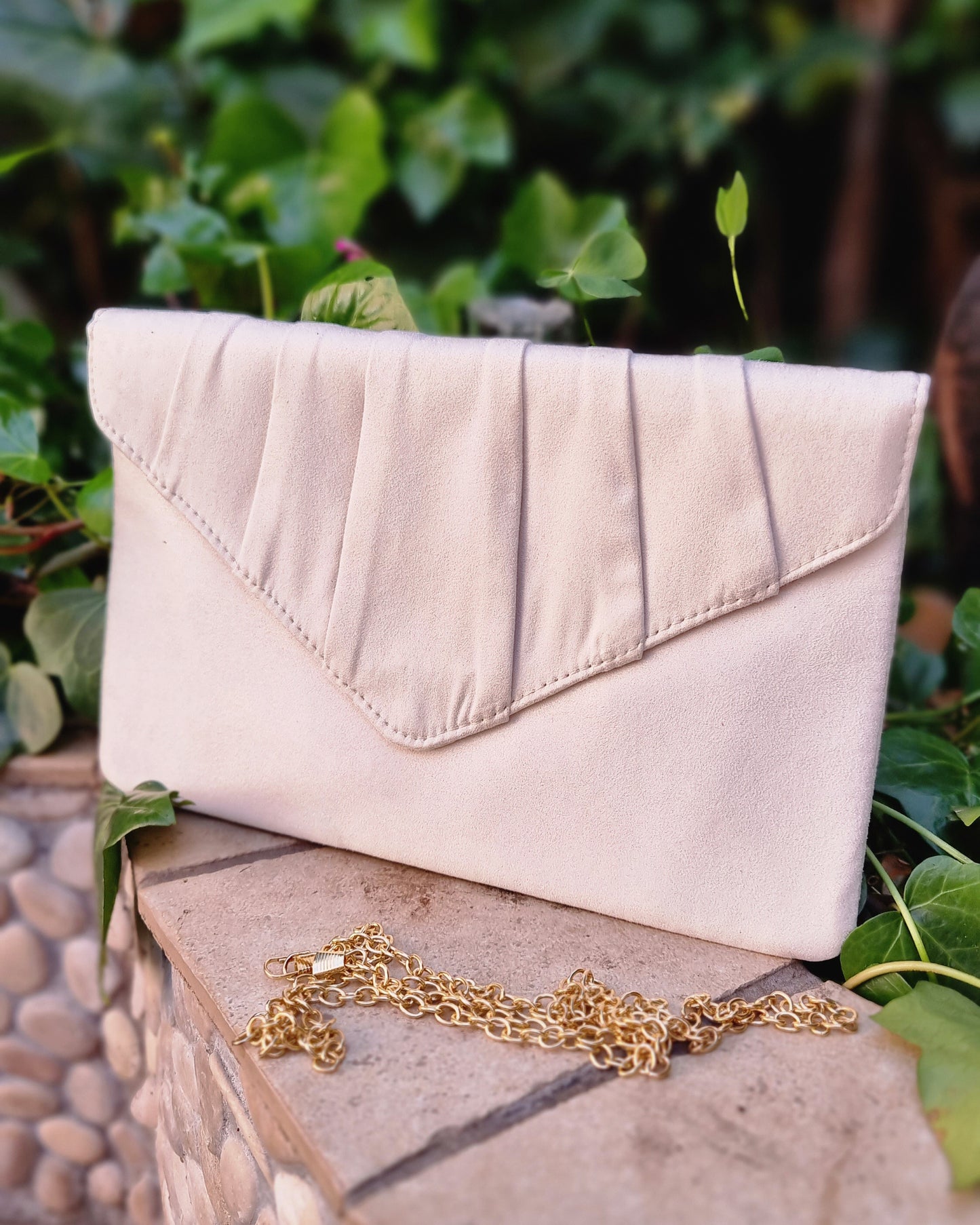 Bolso sobre antelina