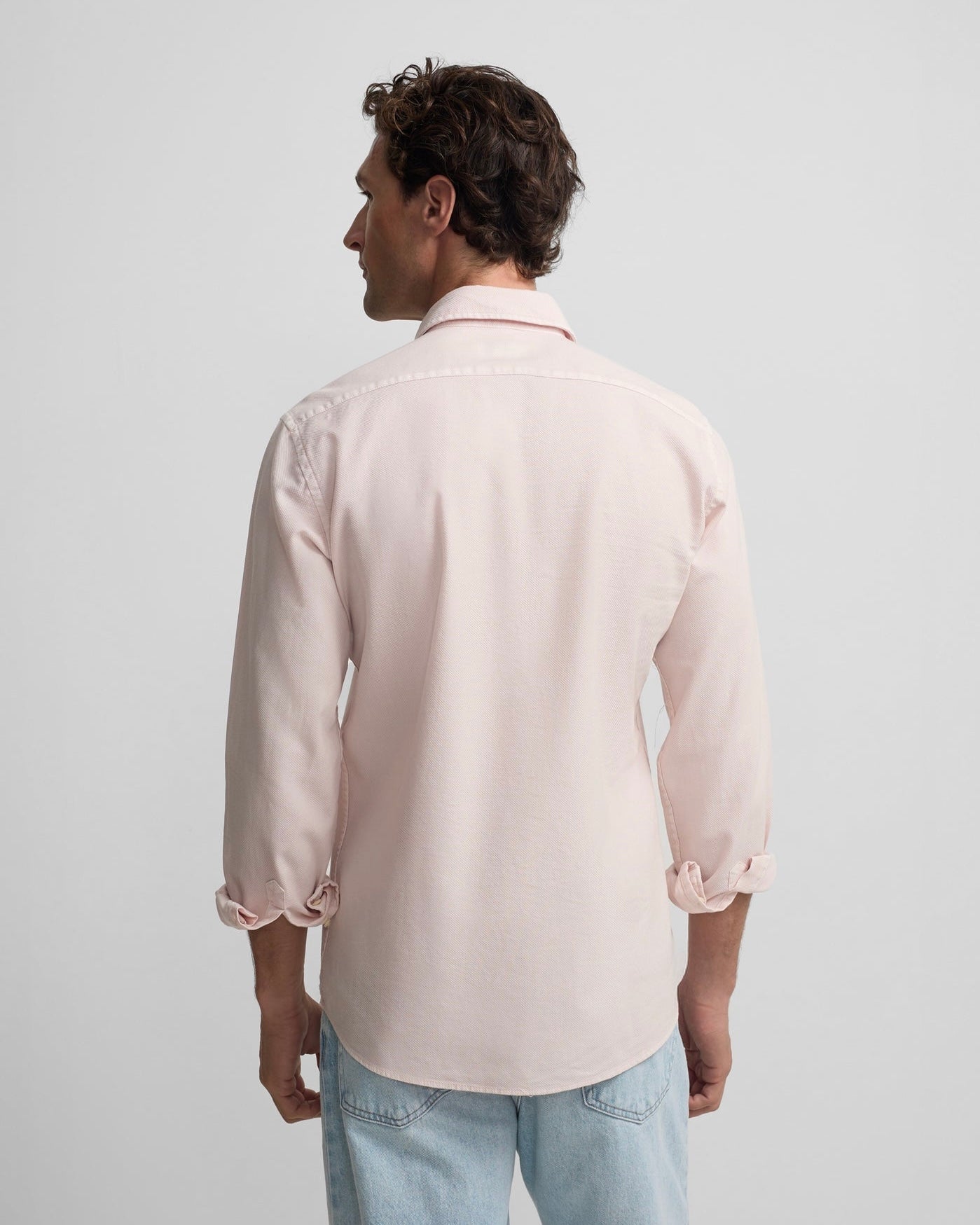 Camisa sport Silbon logo coral