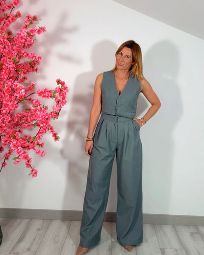 Pantalon pinzas Olivia