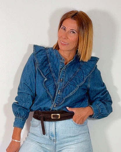 Camisa denim Menorca