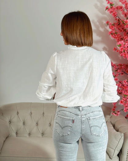 Jeans Greta lavado gris