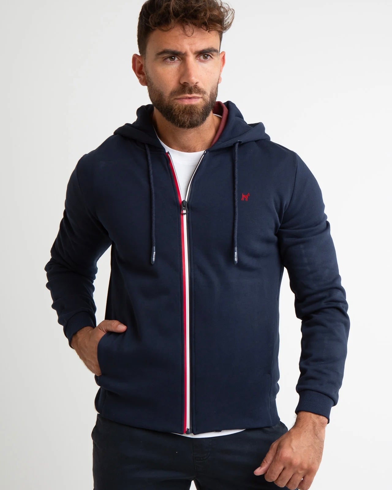 Sudadera Williot cremallera