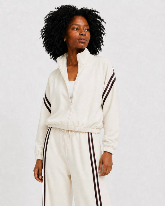 Chaqueta retro beige