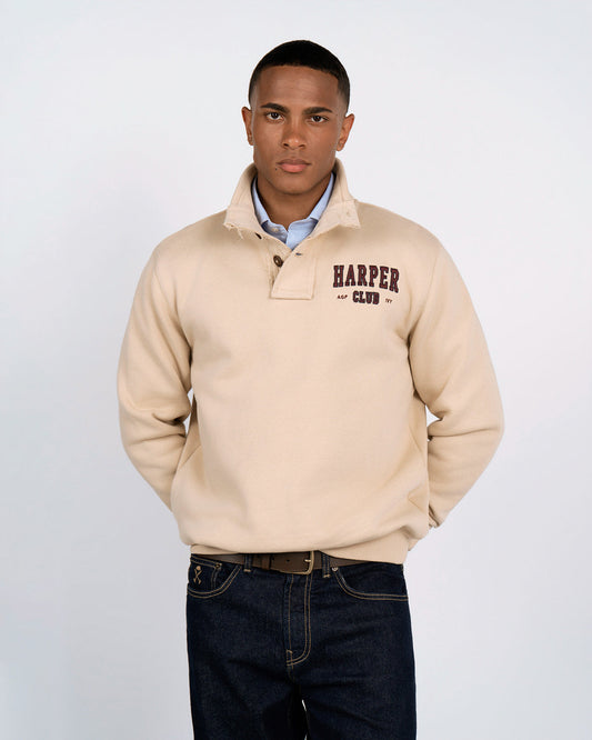 Sudadera Harper Half bottoned