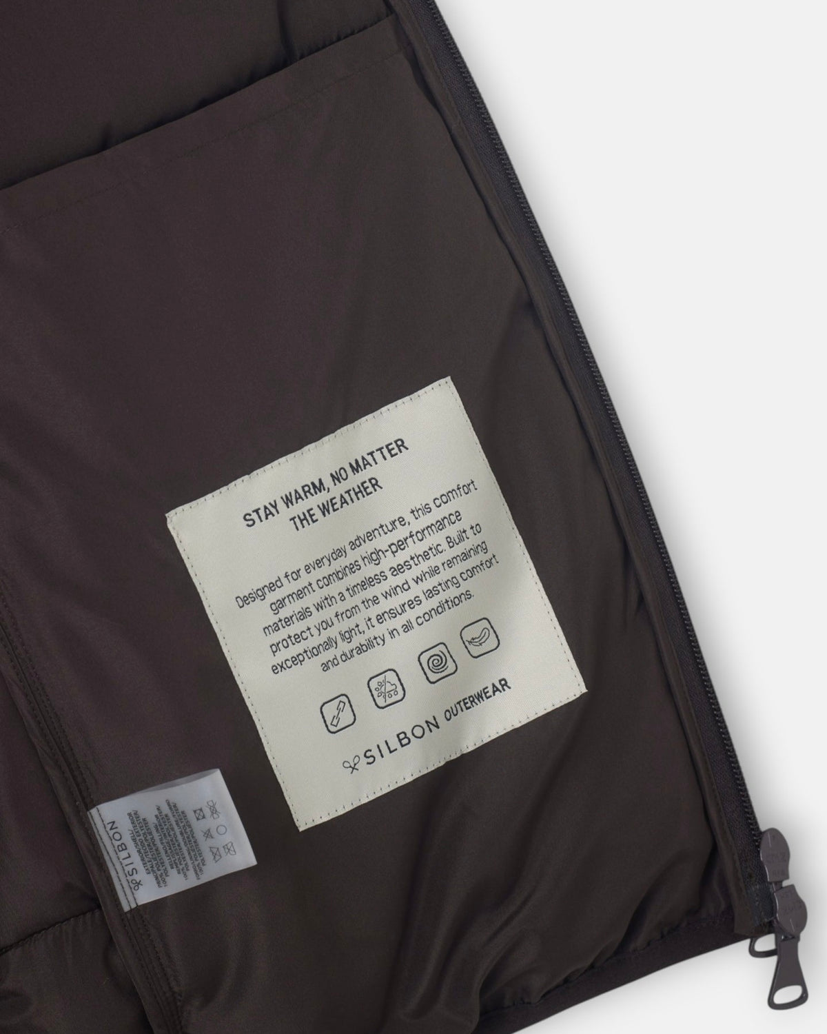Chaleco Silbon técnico marron