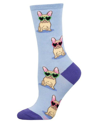 dog socks with glasses