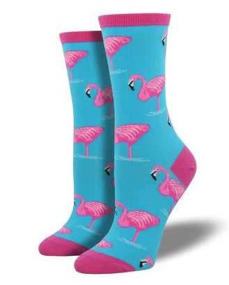 Calcetines flamingo chica