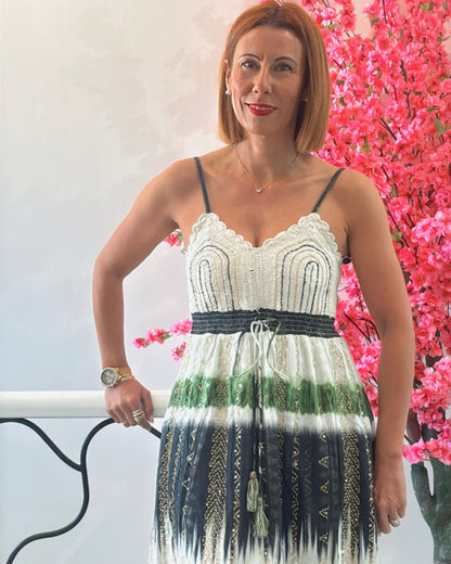 Vestido boho luxury