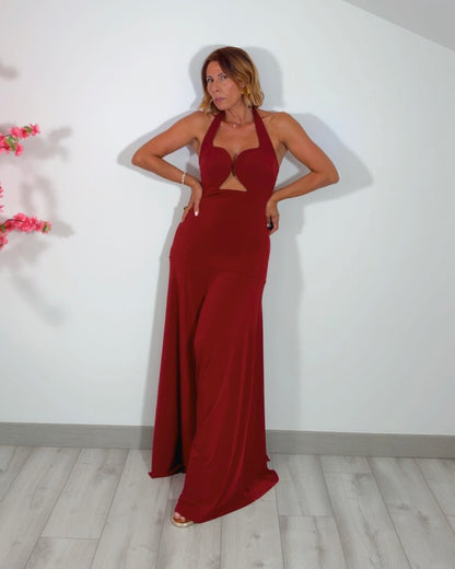 Vestido crep Melissa