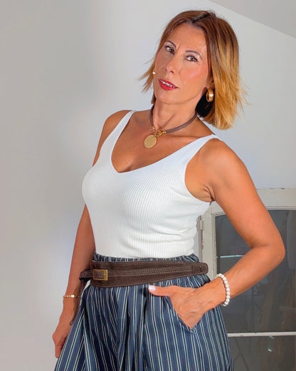 Pantalon rayas Regata