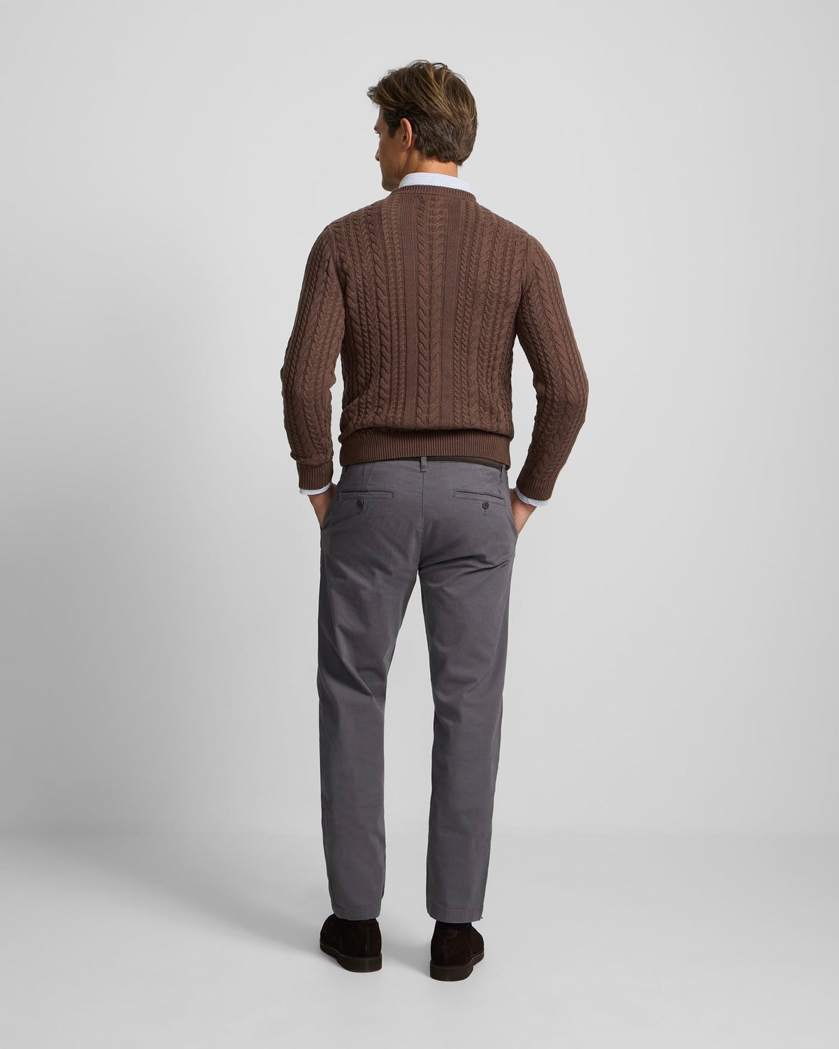 Jersey Silbon ochos marron