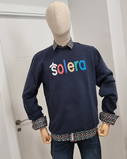 Sudadera solera marino