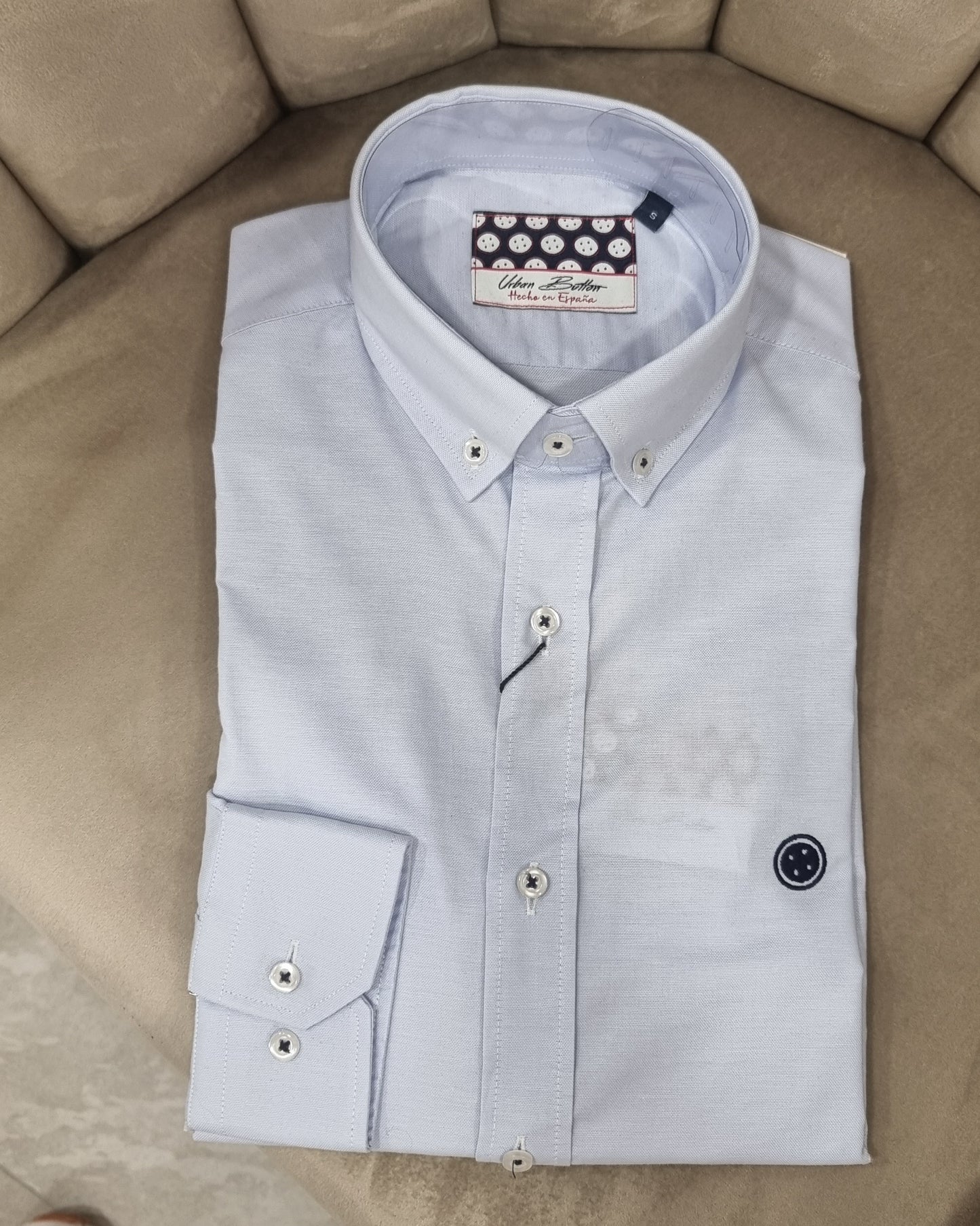 Camisa Oxford urban button
