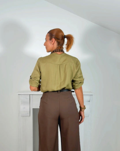 Pantalon con pinzas Silvia