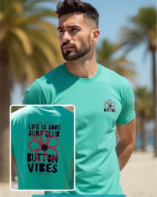 Camiseta Aloha Urban Button
