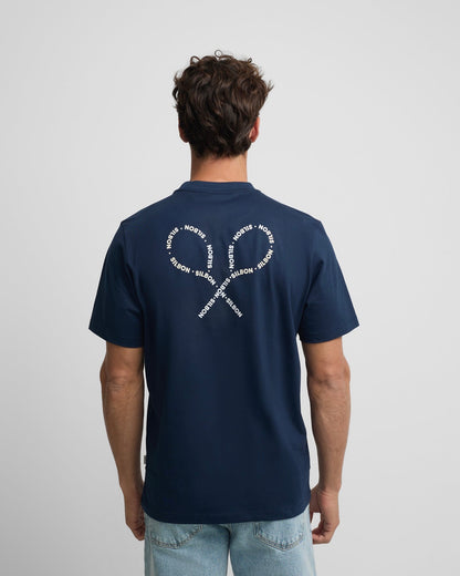 Camiseta Silbon raquetas lettering