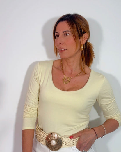 Camiseta mantequilla