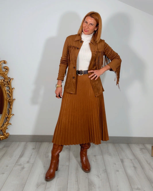 Falda antelina tablas