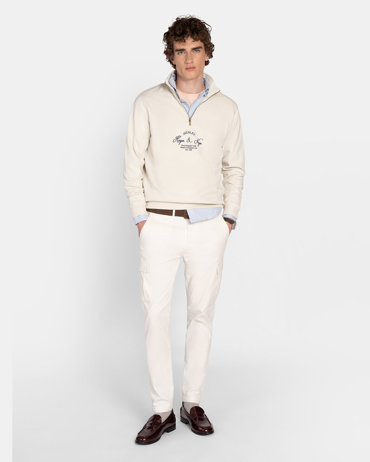 Sudadera Harper & Neyer Royal logo