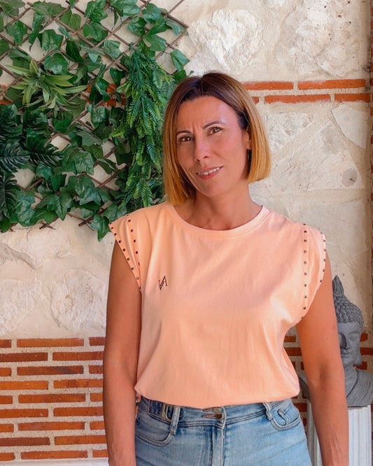 Camiseta by Avore melocoton