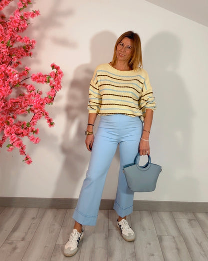 Pantalon celeste Catalina