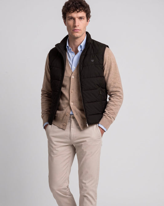 Chaleco Silbon técnico marron