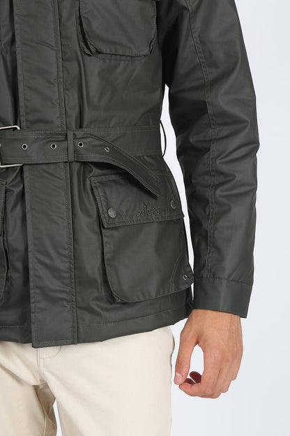 Parka Solera heritage verde encerado