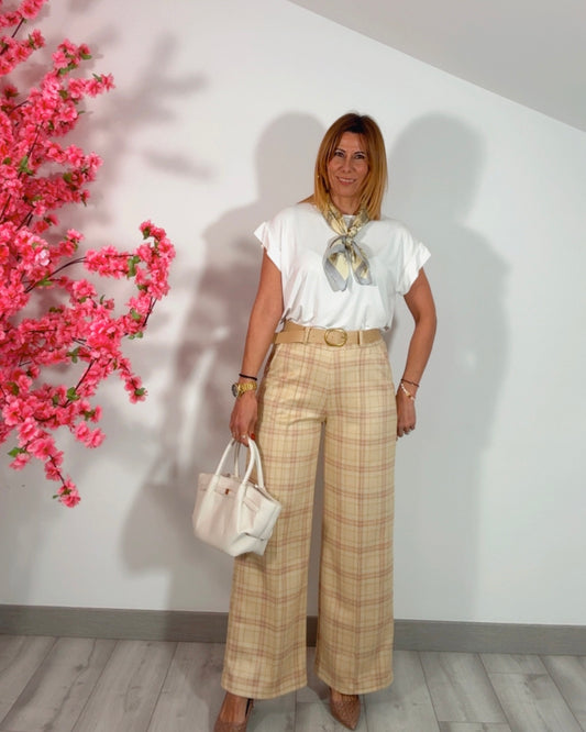 Pantalon antelina lemon