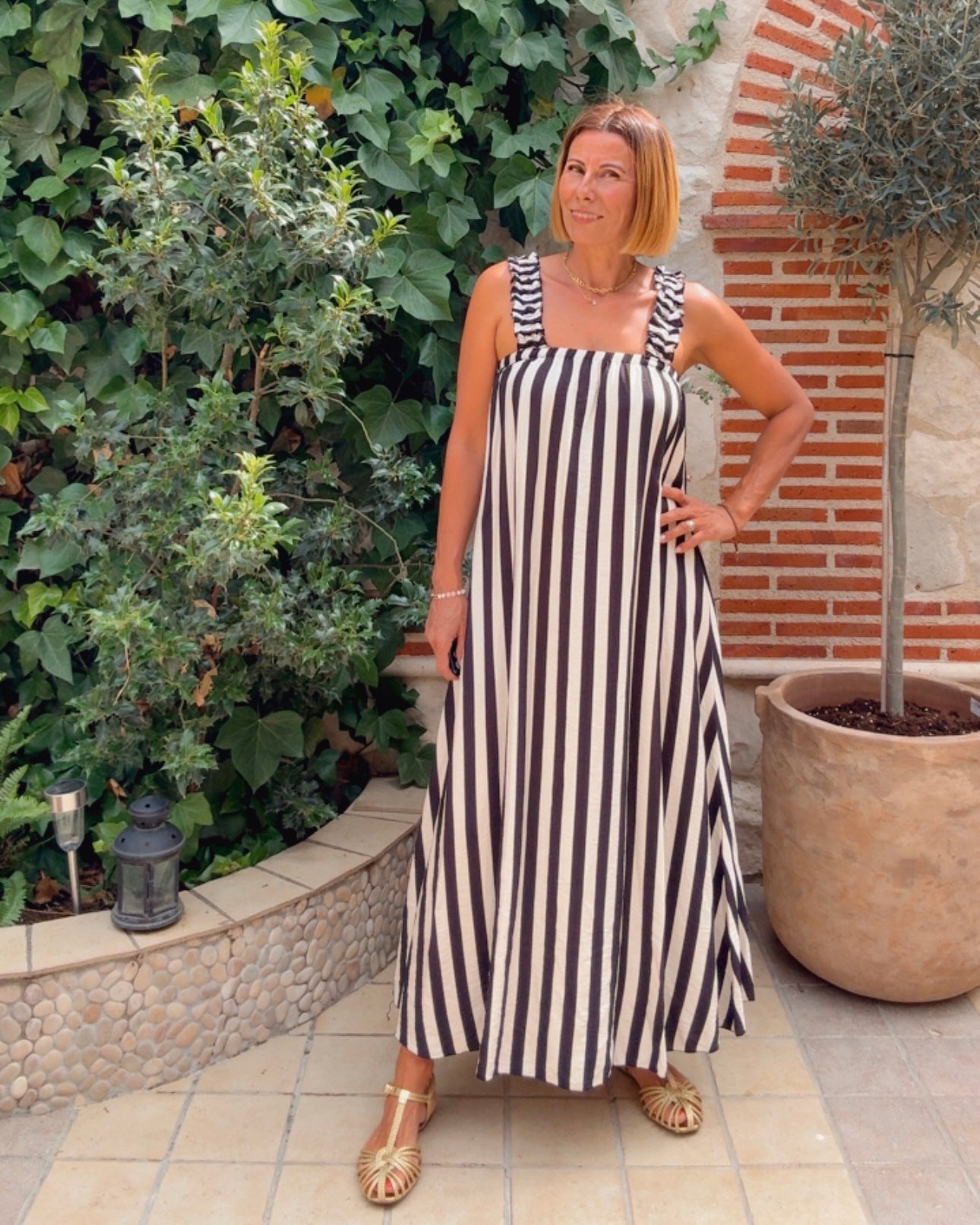 Vestido rayas