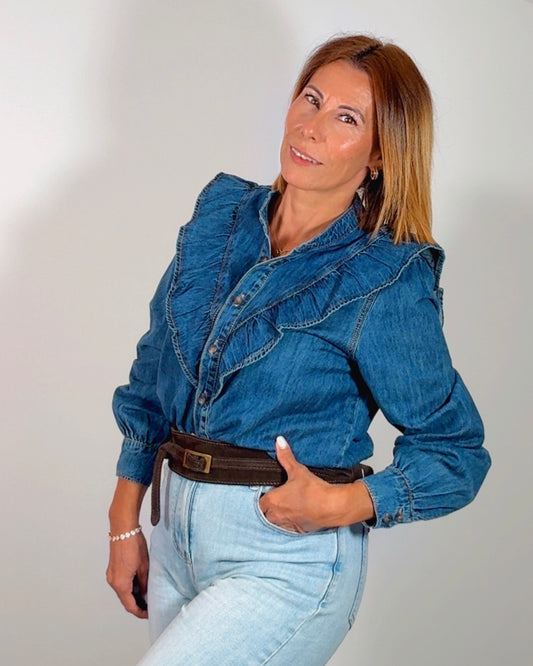 Camisa denim Menorca