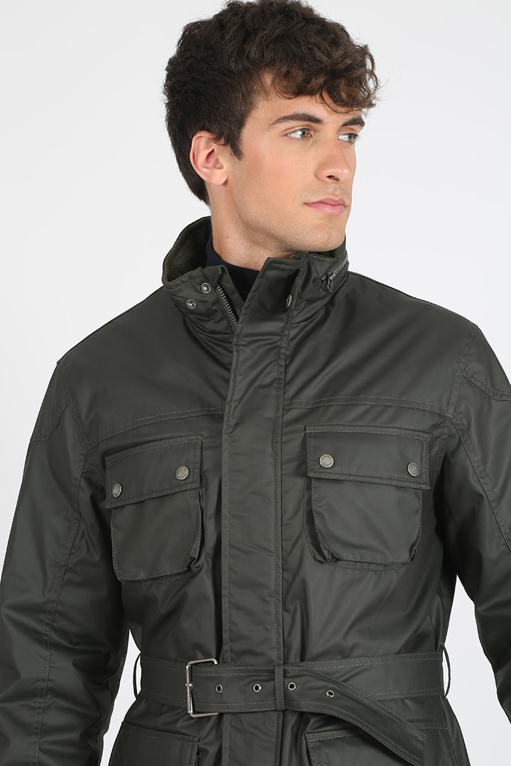 Parka Solera heritage verde encerado