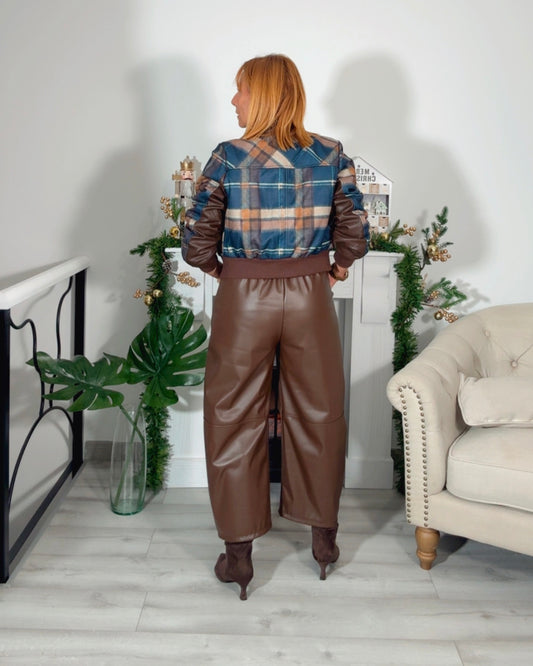 Pantalon polipiel chocolate