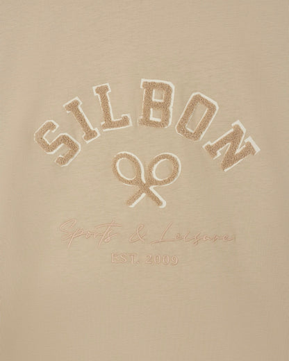 Camiseta Silbon relaxed fit arena