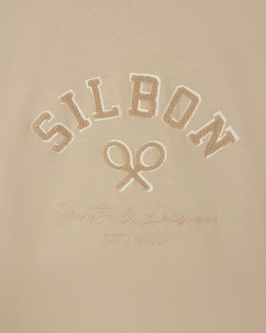 Camiseta Silbon relaxed fit arena
