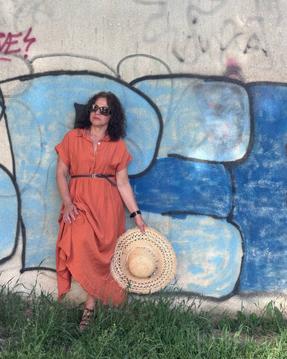 Vestido camisero caldera