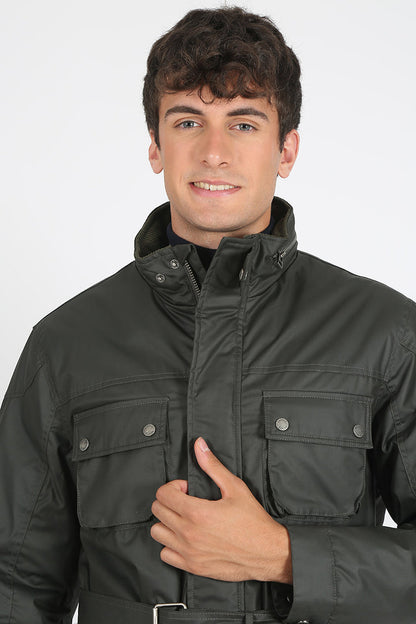 Parka Solera heritage verde encerado