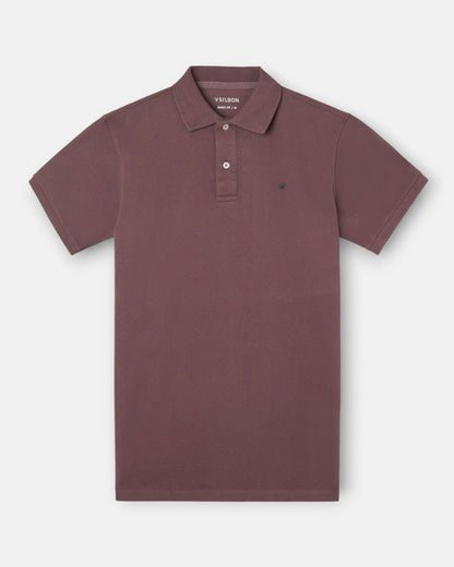 Polo Silbon burdeos