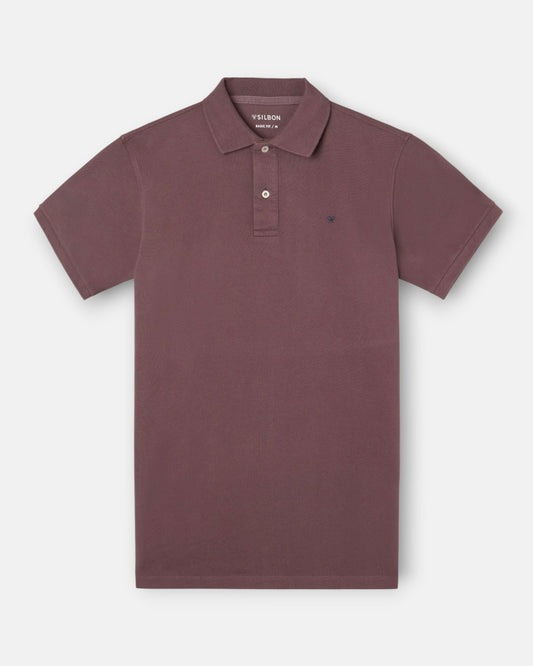 Polo Silbon burdeos