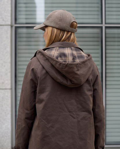 Chaqueta encerada vintage
