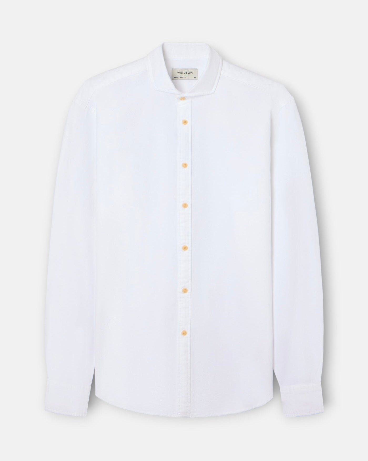 Camisa Silbon estructura blanca