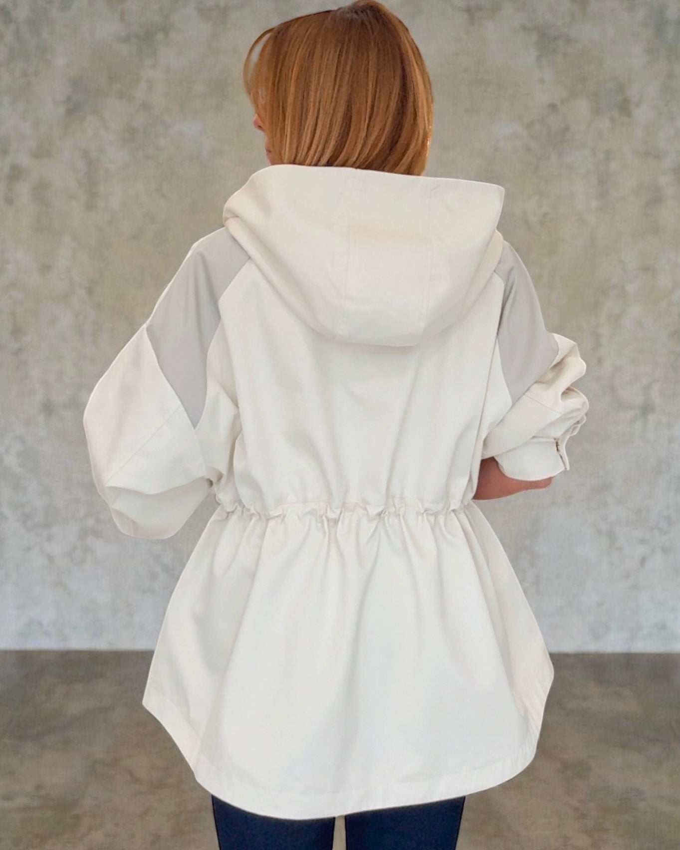 Gabardina casual retro