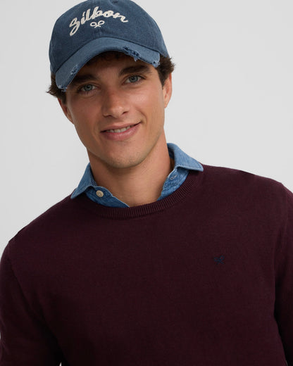 Jersey Silbon classic burdeos