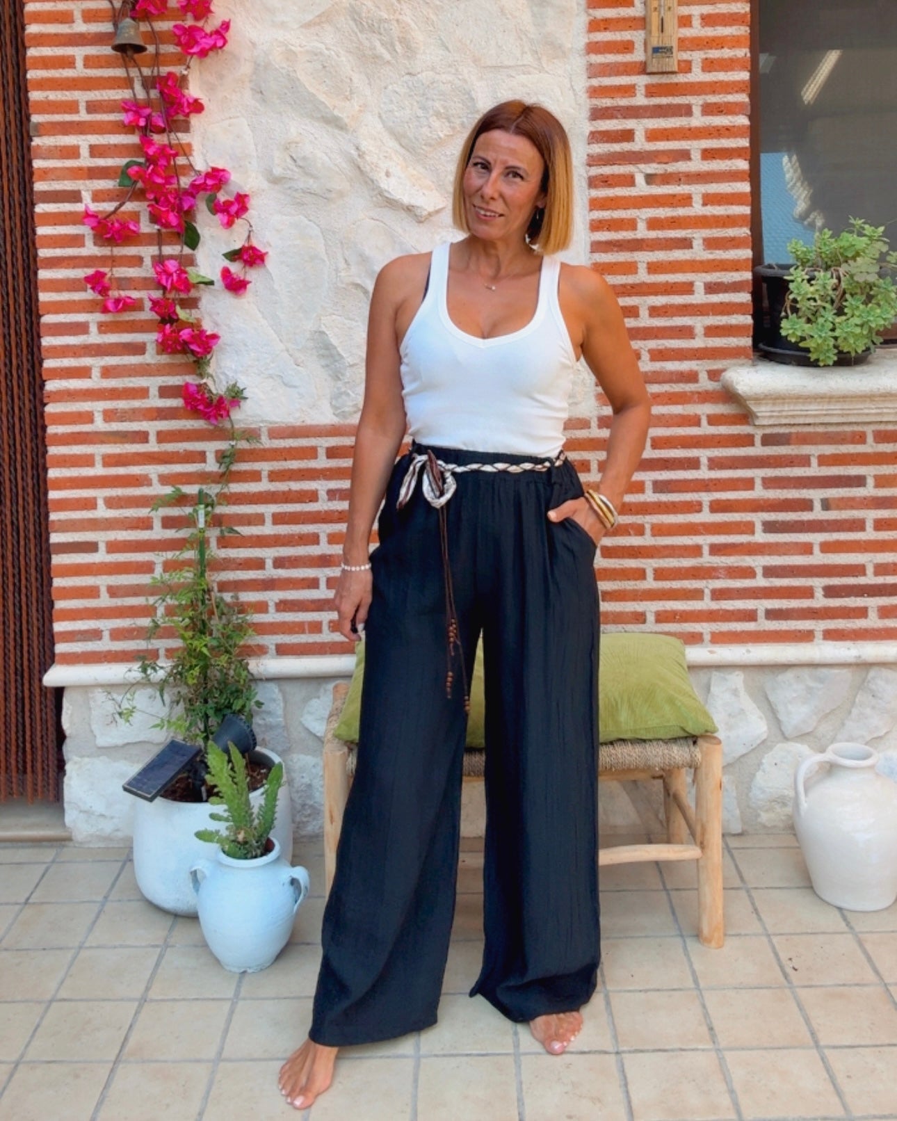Pantalon cinturon Laila