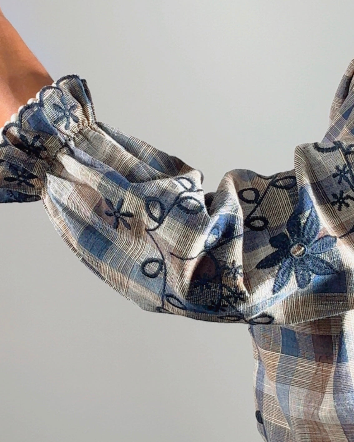 Camisa texas azul