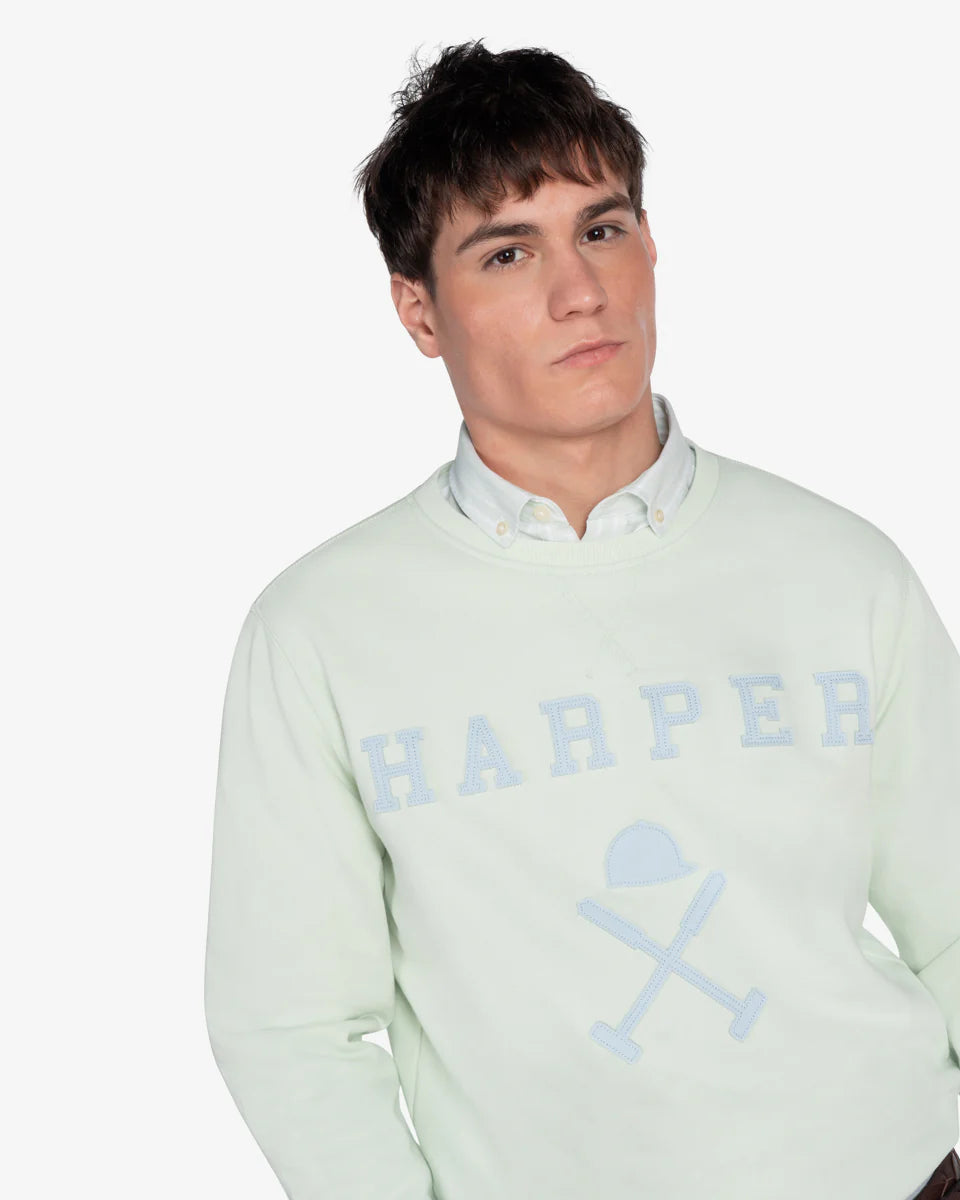 Sudadera Harper & Neyer New England menta