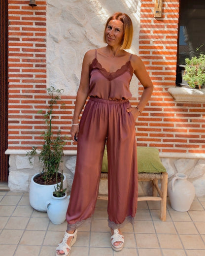 Pantalon Princess puntilla