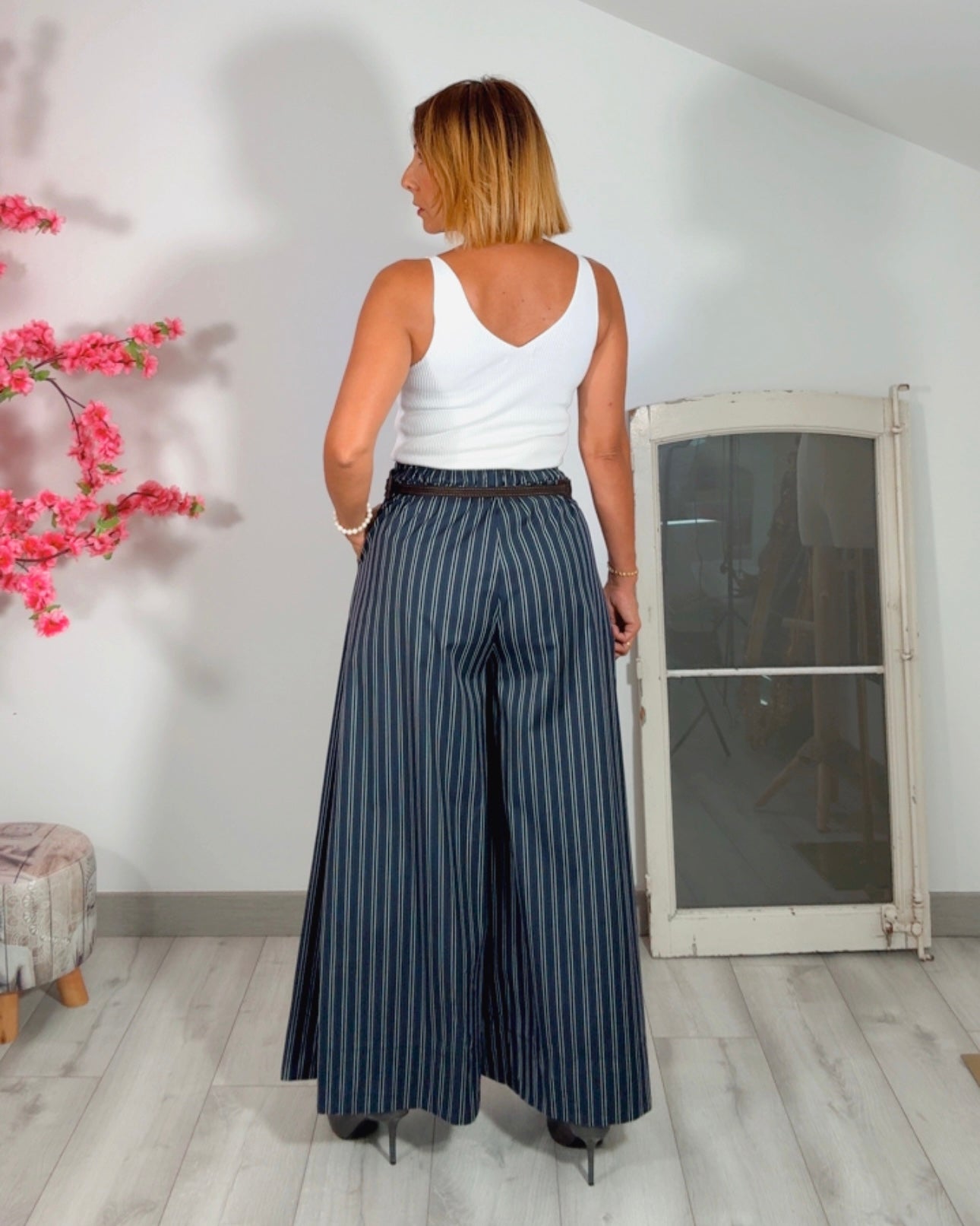 Pantalon rayas Regata